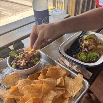Island Cabana Bar - Shrimp ceviche and mahi bowl - Salad Near Me - Charleston, South Carolina
