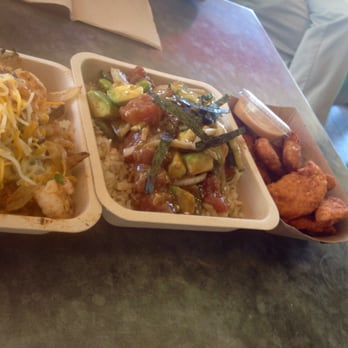 Green Tomato Grill - Poki bowl & friend green tomatoes - New American Near Me - Orange, California