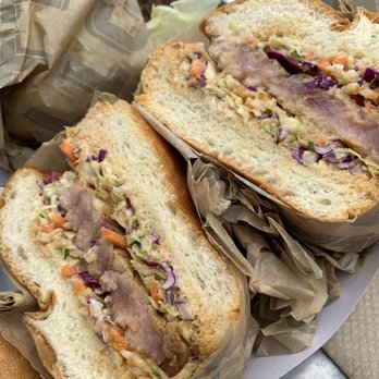 Gott's Roadside - Ahi Burger $15.99 - Salad Near Me - Walnut Creek, California Gott's Roadside - Ahi Burger $15.99 - Salad Near Me - Walnut Creek, California