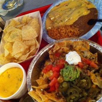 Don Taco - Bowl of queso, tamales, and beef nachos - Mexican Near Me - Fort Worth, Texas Don Taco - Bowl of queso, tamales, and beef nachos - Mexican Near Me - Fort Worth, Texas