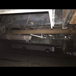 Simply Self Storage - Gordon Hwy - The hack saw job of cutting off the CC