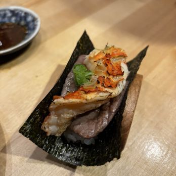 Sugo Hand Roll Bar - Surf n turf wagyu lobster - Sushi Bars Near Me - Seattle, Washington Sugo Hand Roll Bar - Surf n turf wagyu lobster - Sushi Bars Near Me - Seattle, Washington