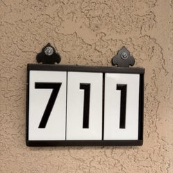 Carly Quinn Designs - House numbers, which are also my birthday