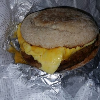 Chick-fil-A - Sausage, Egg & Cheese Muffin - Fast Food Near Me - Des Peres, Missouri Chick-fil-A - Sausage, Egg & Cheese Muffin - Fast Food Near Me - Des Peres, Missouri