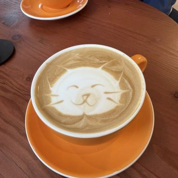 Cinderella Bakery & Cafe - Cat Latte art, delicious! - Russian Near Me - San Francisco, California