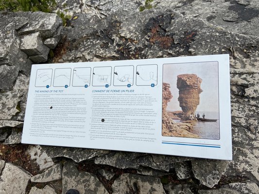 Flowerpot Island by null