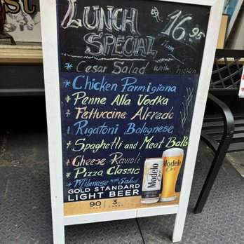 Mulberry Street Bar - Lunch Special sign - Beer Gardens Near Me - New York, New York Mulberry Street Bar - Lunch Special sign - Beer Gardens Near Me - New York, New York