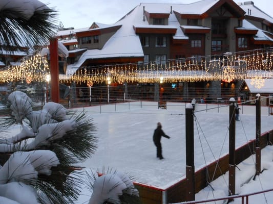 Heavenly Village Ice Rink by null