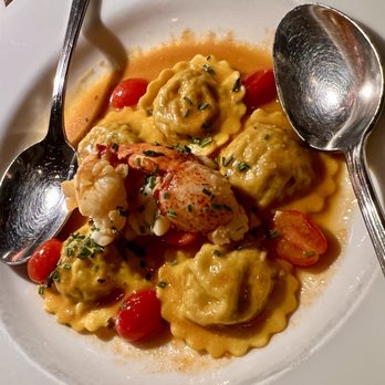 Da Marco - Sweet Corn and Lobster Ravioli - Italian Near Me - Houston, Texas Da Marco - Sweet Corn and Lobster Ravioli - Italian Near Me - Houston, Texas