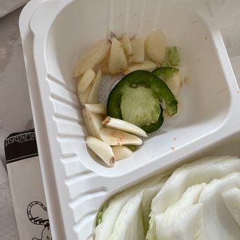 Seoul Soondae Restaurant - Rotten jalapeño. - Korean Near Me - Ellicott City, Maryland
