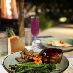 The Green Orchid by Michael's On East - Grilled Hatfield Ranch Pork Chop