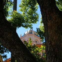 The Richard H. Chambers Courthouse - spanish colonial zig-zag tiled dome