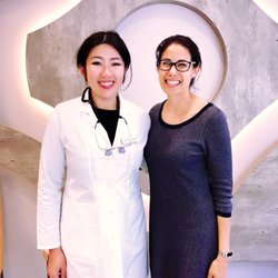 Amanda Cheng - Great new smile after a few months of treatment with clear braces