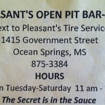 Pleasant's BBQ - Barbeque Near Me - Ocean Springs, Mississippi Pleasant's BBQ - Barbeque Near Me - Ocean Springs, Mississippi