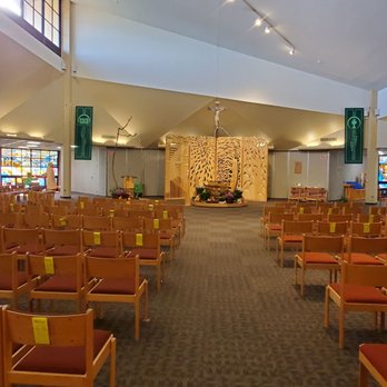 St. Bernard Catholic Church - Wide angle view of main church - Churches Near Me - Homer Glen, Illinois St. Bernard Catholic Church - Wide angle view of main church - Churches Near Me - Homer Glen, Illinois