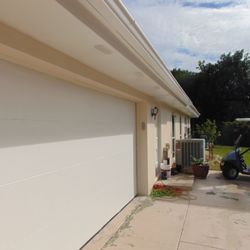 Lakewood Park - After photo of garage door and wall
