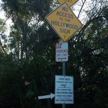 Cahuenga Peak - I hear that where actually IS an access to the sign! - Hiking Near Me - Los Angeles, California