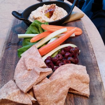 Pierrot Gourmet - Hummus plate. Fine, nice size. - Coffee & Tea Near Me - Chicago, Illinois Pierrot Gourmet - Hummus plate. Fine, nice size. - Coffee & Tea Near Me - Chicago, Illinois