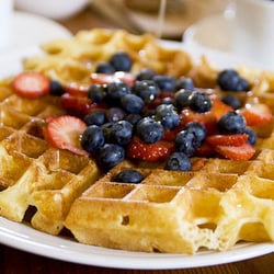 The Palms restaurant - Brunch, yum!