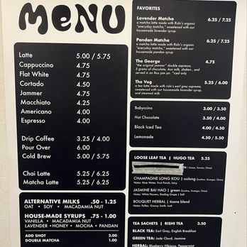 The Curb Kaimuki - Menu - Coffee & Tea Near Me - Honolulu, Hawaii The Curb Kaimuki - Menu - Coffee & Tea Near Me - Honolulu, Hawaii