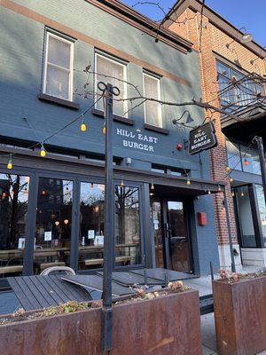 Hill East Burger by null