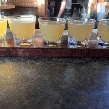 Heist Brewery - Beer flight - New American Near Me - Charlotte, North Carolina Heist Brewery - Beer flight - New American Near Me - Charlotte, North Carolina