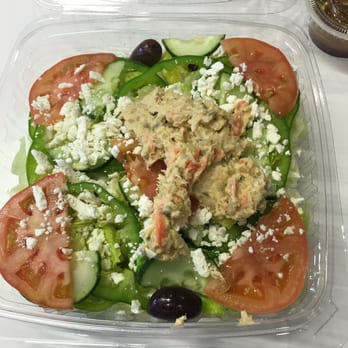 The Perfect Pita - Zorba salad with tuna - Fast Food Near Me - Arlington, Virginia The Perfect Pita - Zorba salad with tuna - Fast Food Near Me - Arlington, Virginia