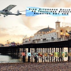 Bing Hitchcock Gallery - BING HITCHCOCK exhibition under Brighton Pier Sept 2017 http://www.binghitchcockgallery.co.uk