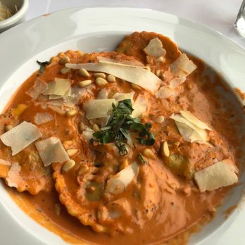 Moss Beach Distillery - Mushroom Ravioli - Seafood Near Me - Moss Beach, California