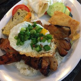 Com Tam Suon ($6.95): Has additional add-ons! Usually pretty flavorful and authentic, neat texture and taste. Com Tam Suon ($6.95): Has additional add-ons! Usually pretty flavorful and authentic, neat texture and taste.