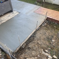 Photo of Going The Extra Mile Landscaping & Lawn Maintenance - Little Rock, AR, US. Concrete patio project