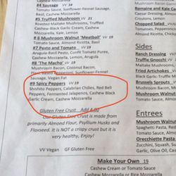 Lucile Pizza And Wine Bar - Menu