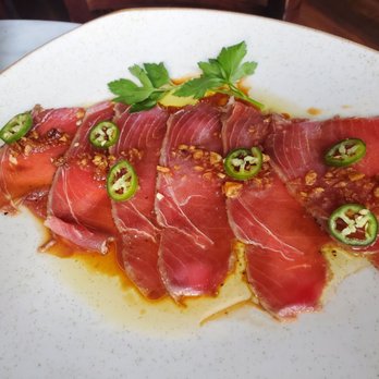 Regalia - Tuna Carpaccio - Italian Near Me - Chicago, Illinois Regalia - Tuna Carpaccio - Italian Near Me - Chicago, Illinois