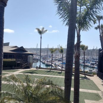 Humphreys Half Moon Inn - View from our room - San Diego, CA