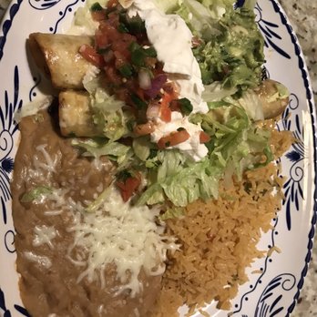 Campestre - Chimichangas with beans and rice - Mexican Near Me - Princeton, West Virginia