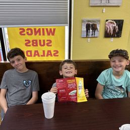 Super nice guy at Luckys Pizza today! Kids loved it. Great pizza and subs!! Highly recommend!! Super nice guy at Luckys Pizza today! Kids loved it. Great pizza and subs!! Highly recommend!!