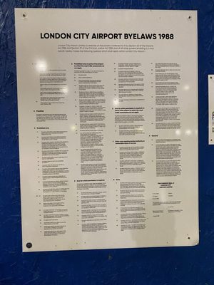 London City Airport by null