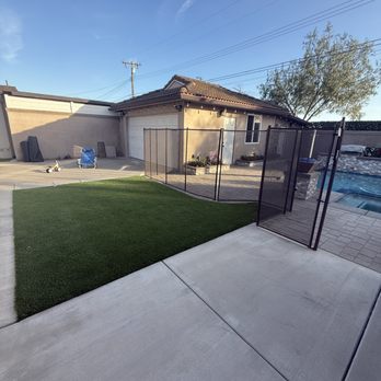 SmartGrass - The bigger of the 4 areas we had done. - Artificial Turf Near Me - Manhattan Beach, California