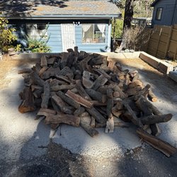 True Cords Firewood - Almond hard wood, half cord