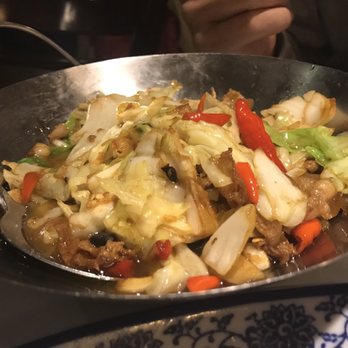 China Xiang 中国湘 - Hand Ripped Cabbage with Pork Belly in Casserole - Chinese Near Me - New York, New York China Xiang 中国湘 - Hand Ripped Cabbage with Pork Belly in Casserole - Chinese Near Me - New York, New York