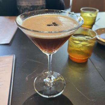 District Kitchen & Cocktails - 5/10 Espresso martini - New American Near Me - Austin, Texas