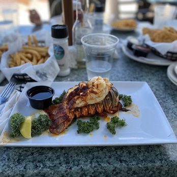 Lazy Days Restaurant - Broiled Lobstertail - Seafood Near Me - Islamorada, Florida Lazy Days Restaurant - Broiled Lobstertail - Seafood Near Me - Islamorada, Florida
