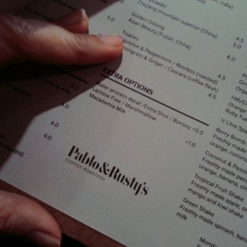 Pablo & Rusty's - Cafes Near Me - Brisbane City, QLD