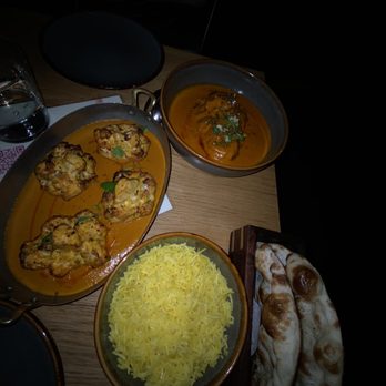 ROOP Chicago Innovative Indian Restaurant & Cocktail Bar - *BUTTER CHICKEN, GARLIC NAAN, SAFFRON RICE - Indian Near Me - Chicago, Illinois ROOP Chicago Innovative Indian Restaurant & Cocktail Bar - *BUTTER CHICKEN, GARLIC NAAN, SAFFRON RICE - Indian Near Me - Chicago, Illinois