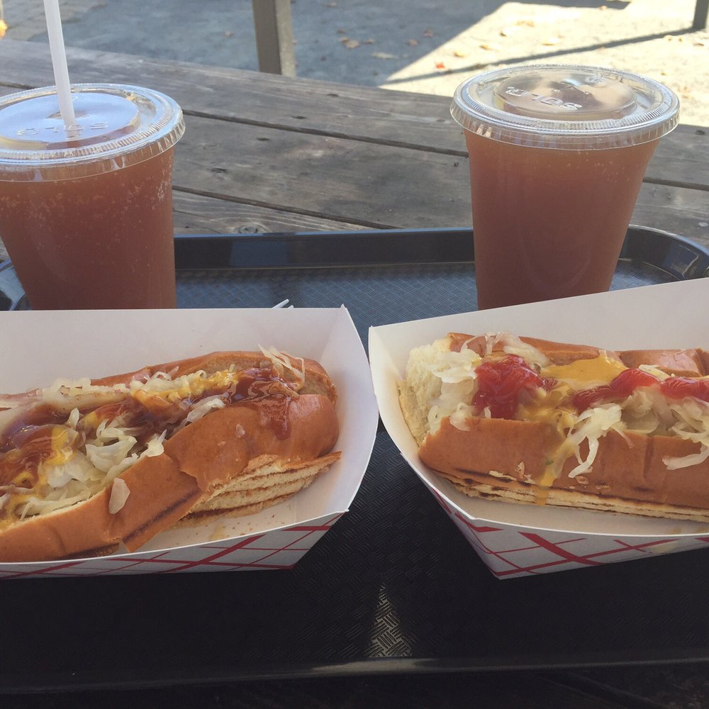 The PitchFORK - Sauerkraut dogs and apple cider - Ice Cream & Frozen Yogurt Near Me - Amesbury, Massachusetts The PitchFORK - Sauerkraut dogs and apple cider - Ice Cream & Frozen Yogurt Near Me - Amesbury, Massachusetts