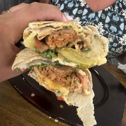 Chicken Kabob Wrap