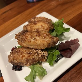JINYA Ramen Bar - Spring Branch - Chicken Wings with Sweet Soy Glaze* - Ramen Near Me - Houston, Texas JINYA Ramen Bar - Spring Branch - Chicken Wings with Sweet Soy Glaze* - Ramen Near Me - Houston, Texas