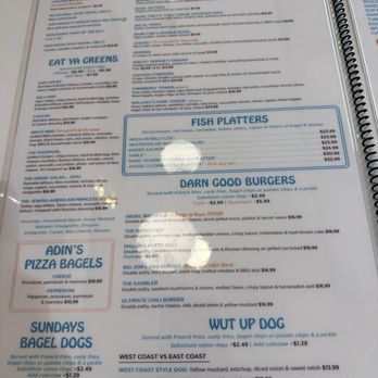 Siegel's Bagelmania - September 2026 menu - Delis Near Me - Las Vegas, Nevada