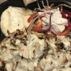 Boustan - Chicken shawarma plate