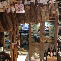Roba Nostra - Incredible charcuterie hanging in Roba Nostra.